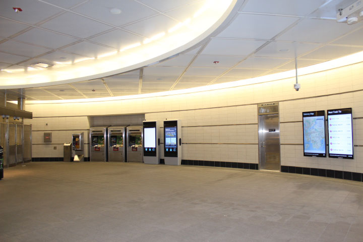 Site P Station Entrance